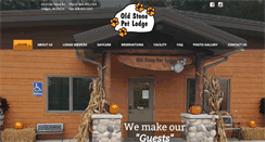 Desktop Screenshot of oldstonepetlodge.com